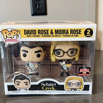 Funko Pop! David Rose & Moira Rose 2 Pack TargetCon Exclusive | eBay Funko Pop! David Rose & Moira Rose 2 Pack TargetCon Exclusive | eBay