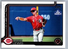 2025 Topps Pro Debut Paper Base Tyson Lewis ACL Reds 