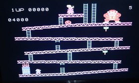 ColecoVision Lot of 9 Cartridges Donkey Kong, Smurfs, Subroc, Zaxxon & More
