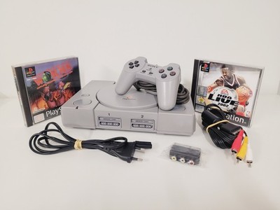 Sony PlayStation 1 Konsole SCPH-9002 Chip Spiele Controller Kabel PS1