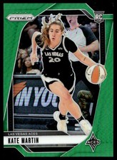 2024 Panini Prizm WNBA #126 Kate Martin Green Prizms