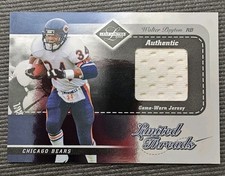 WALTER PAYTON 2003 Leaf Limited Game-Worn Jersey Limited Threads 6/100 Bears
