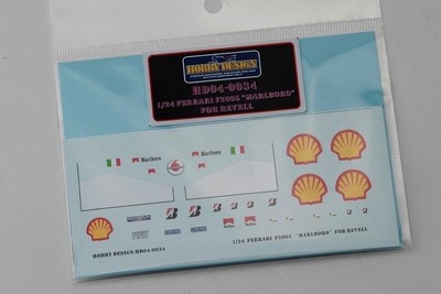 HobbyDesign F2005 Marlboro Aufkleber 124 Scale Ferrari Modell gebraucht