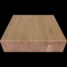Stairway Shop Butcher Block Floating Stair Tread - 36" Long x 12" Deep x 4"Thick