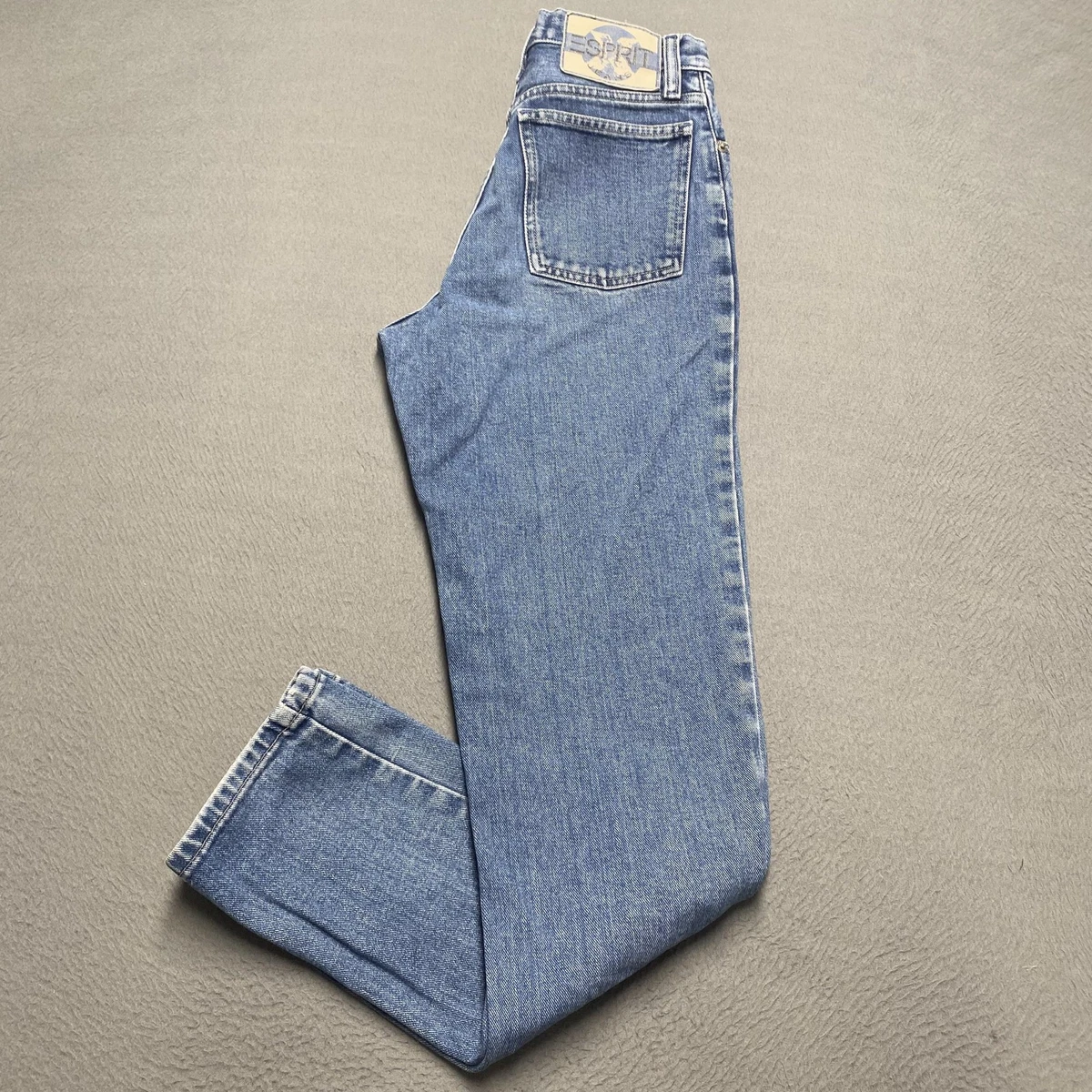 90s ESPRIT JEANS ヴィンテージ ハンドペイント 一点物 ジーンズ 