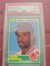 1989 Score - 1989 Rookie Deion Sanders #246 (RC)