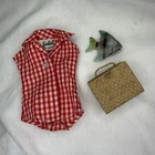 Vintage Picnic Set Mattel Barbie #967 Replacement Pcs Basket Bag Fish Top READ