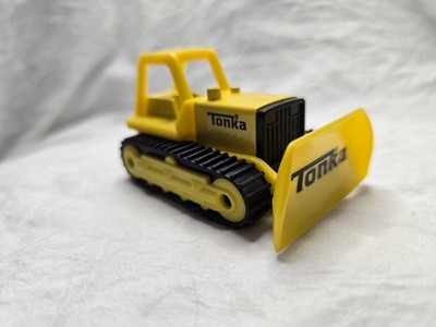 2020 TONKA BASIC FUN YELLOW 3 1/4'' DIECAST BULLDOZER