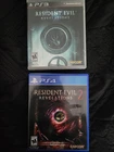 Resident Evil Revelations Bundle PS3 + PS4 (1 & 2) Complete CIB Mint Condition