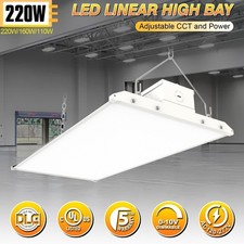 LED Linear High Bay Shop Light, 220W 33000LM Eqv.1000W MH for Warehouse Garage