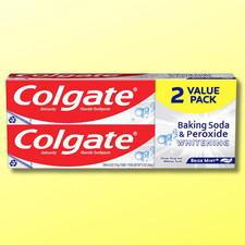 Baking Soda and Peroxide Toothpaste Teeth 6 Oz Tube 2 Pack 0.77 per gallon