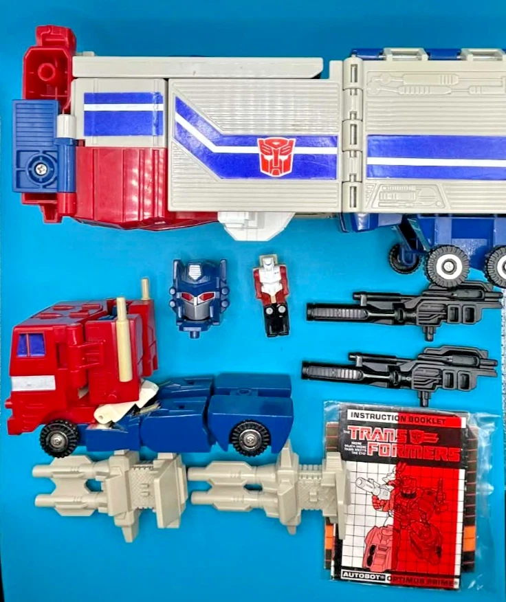 Transformers Original G1 1988 Powermaster Optimus Prime Complete w/ Box - Image 3 of 4