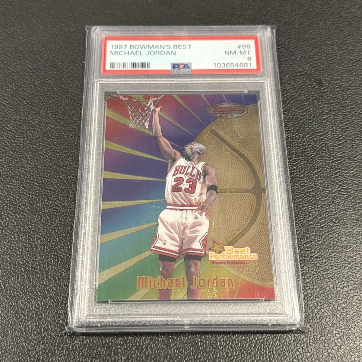 Bowman Michael Jordan Basketball Sports Trading Card Singles for