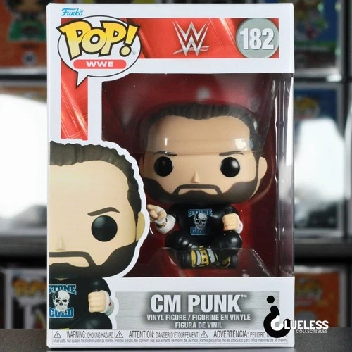 Funko Pop! WWE: CM Punk #182 And Pop Protector