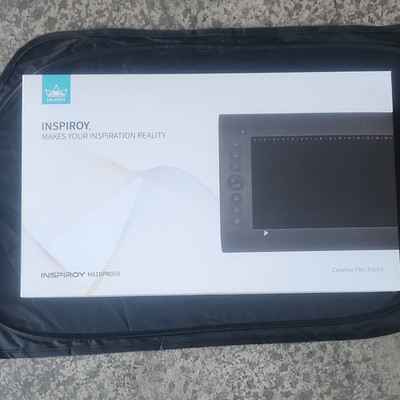 Huion Inspiroy H610PROV2 Graphics Tablet, Wired USB Pen Tablet