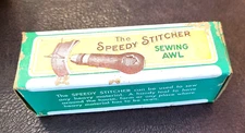 Speedy Stitcher Sewing Awl Kit Complete Stewart Mfg Co New in Box Paperwork