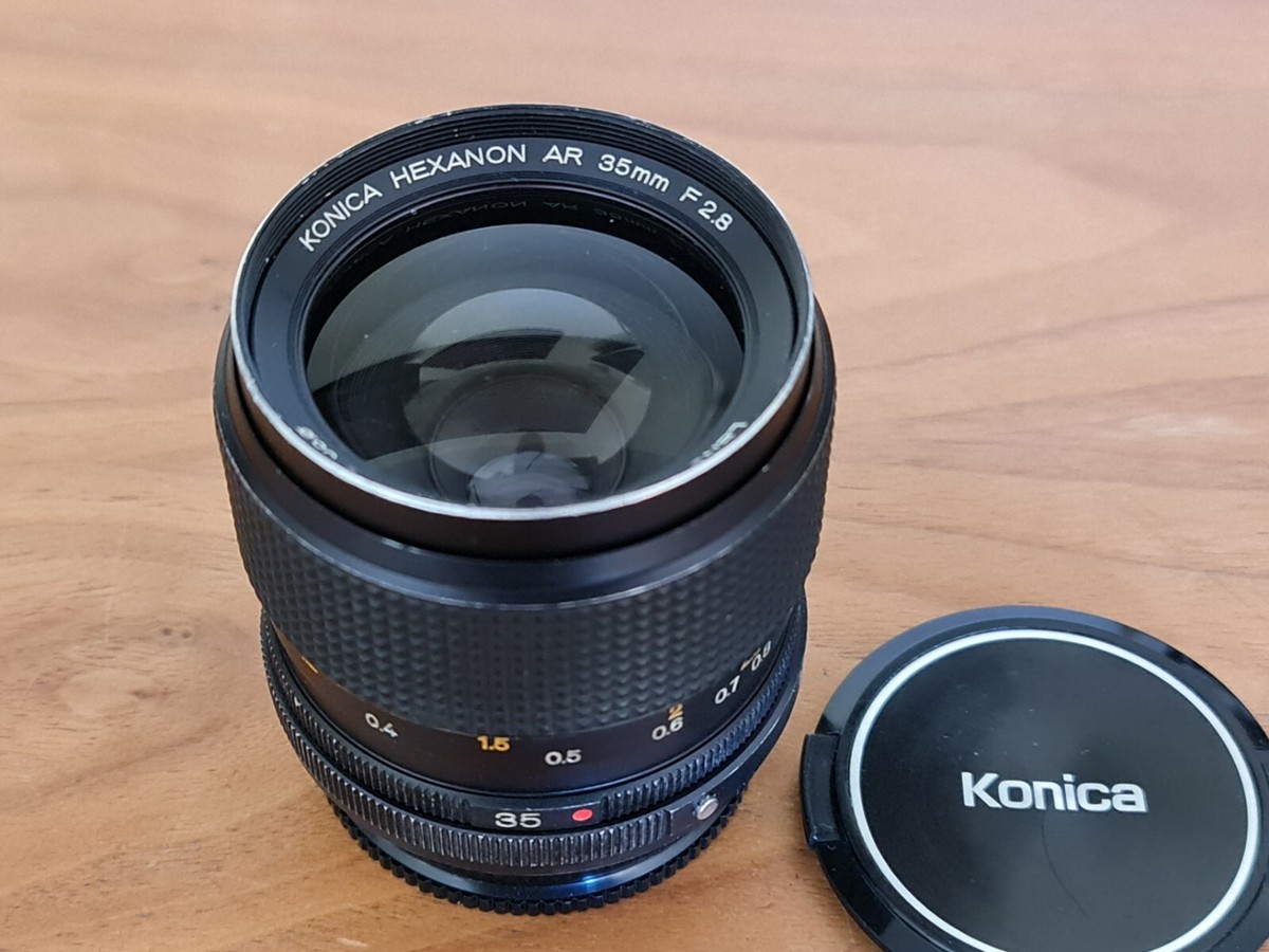 Konica Hexanon AR 35mm f2.8 Wide Angle Lens - M2103 | eBay UK