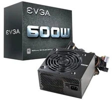 New! EVGA - 80 PLUS 600W ATX 12V/EPS 12V Power Supply - Black - 600 watt