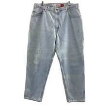 Levi's 545 Vintage 90s Loose Fit Tapered Leg Jeans Mens 40x30 Light Wash Denim