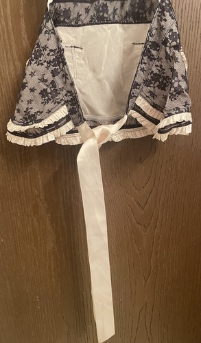 Victorias Secret Sexy Little Things French Maid Lingerie 36C PushUp Bra Babydoll - Picture 10 of 12