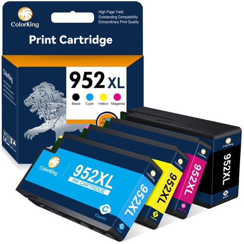 4pack 952XL 952 XL Ink Set for HP OfficeJet Pro 8710 8210 7740 8720 8218 8730