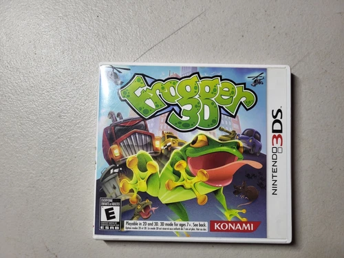 FROGGER 3D (NINTENDO 3DS, 2011) COMPLETE Free Shipping