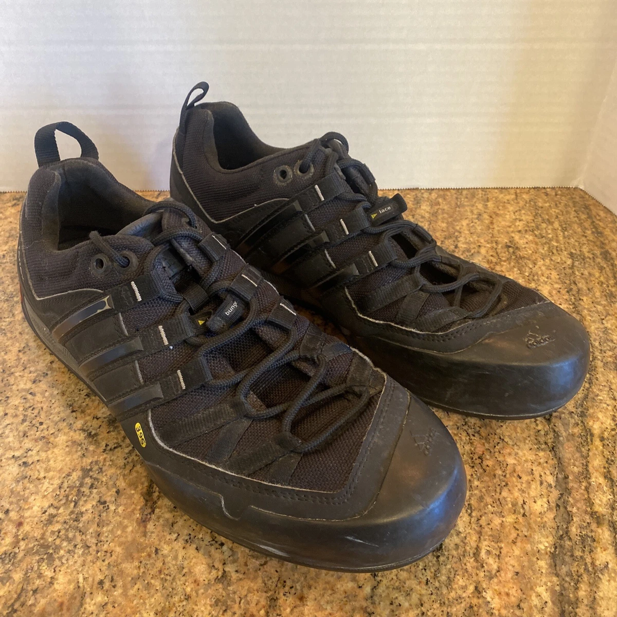 Adidas Solo Stealth Size 10 US Traxion Black Climbing | eBay