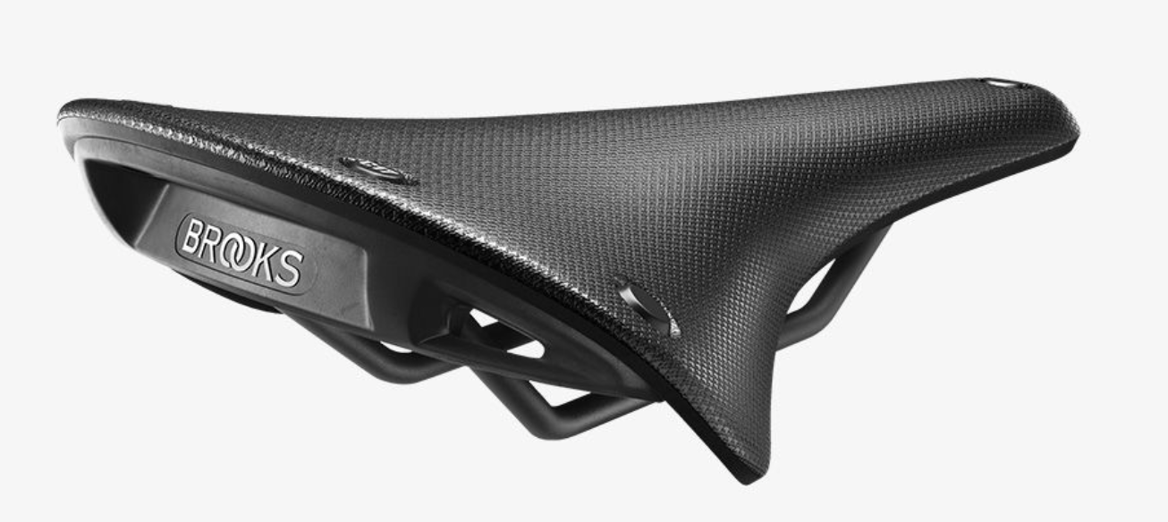 BROOKS Cambium C17 English Unisex Vulcanized Rubber Bike Saddle GRAY