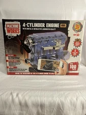 New Machine Works 4 Cylinder Engine AR W/Digital & Interactive Augmented Reality