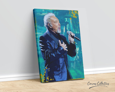 Tom Jones - Singers in Colour by Canvas Collections