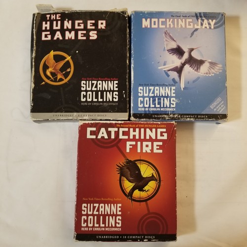 HUNGER GAMES MOCKING JAY CATCHING FIRE AUDIOBOOK SET eBay