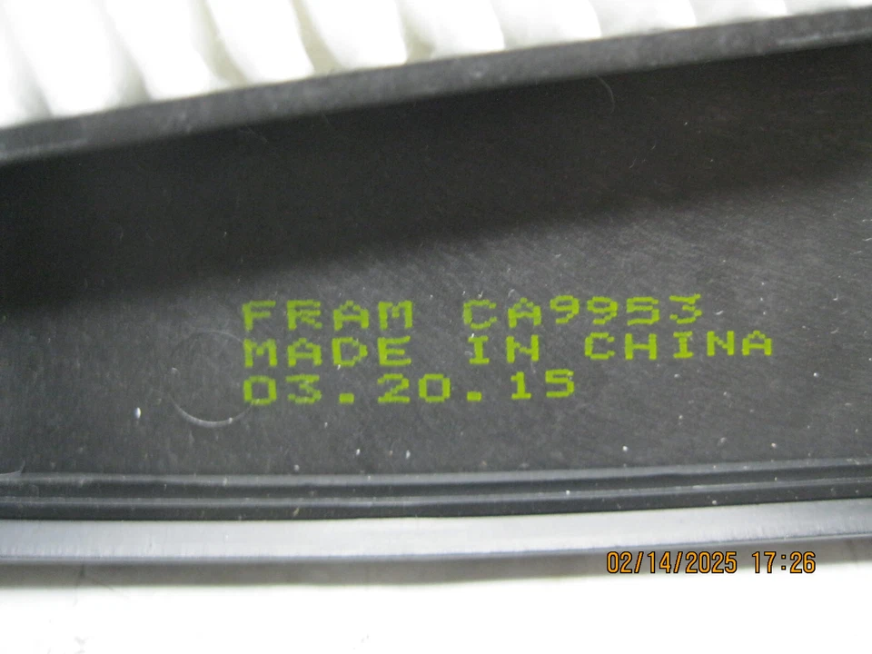 Air Filter Fram CA9953 - Imagem 3 de 4