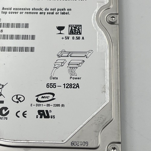 Seagate ST910021AS 9S3014-040 FW:3.07 AMK (3MH) Singapore 100gb 2.5" Sata 06355 - Picture 4 of 9