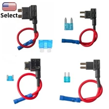 Standard Micro2 Mini Low-Profile Fuse Tap Add-A-Circuit Blade Adapter-5/15 Pack