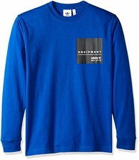 adidas originals men's skateboarding hi collar long sleeve tee