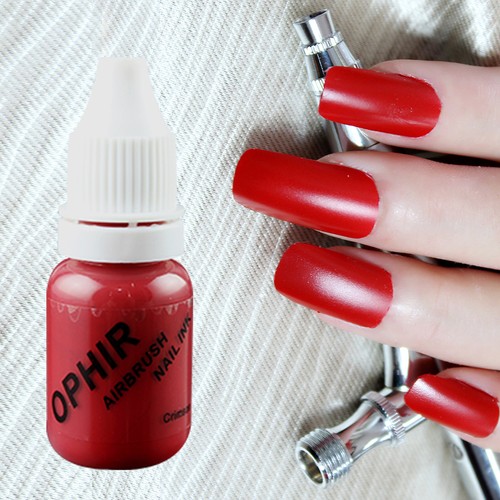 OPHIR Nail Art Airbrush Paint Ink Nail Polish 30 Colours to Choose 10ML/Bottle - Picture 5 of 44