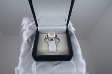 Antique/Vintage Cultured 8mm Round Pearl Rings