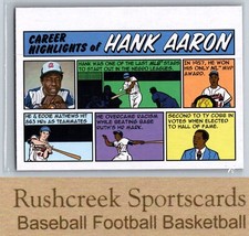 2022 Topps Heritage #73TC-22 Hank Aaron Braves  1973 Topps Comics
