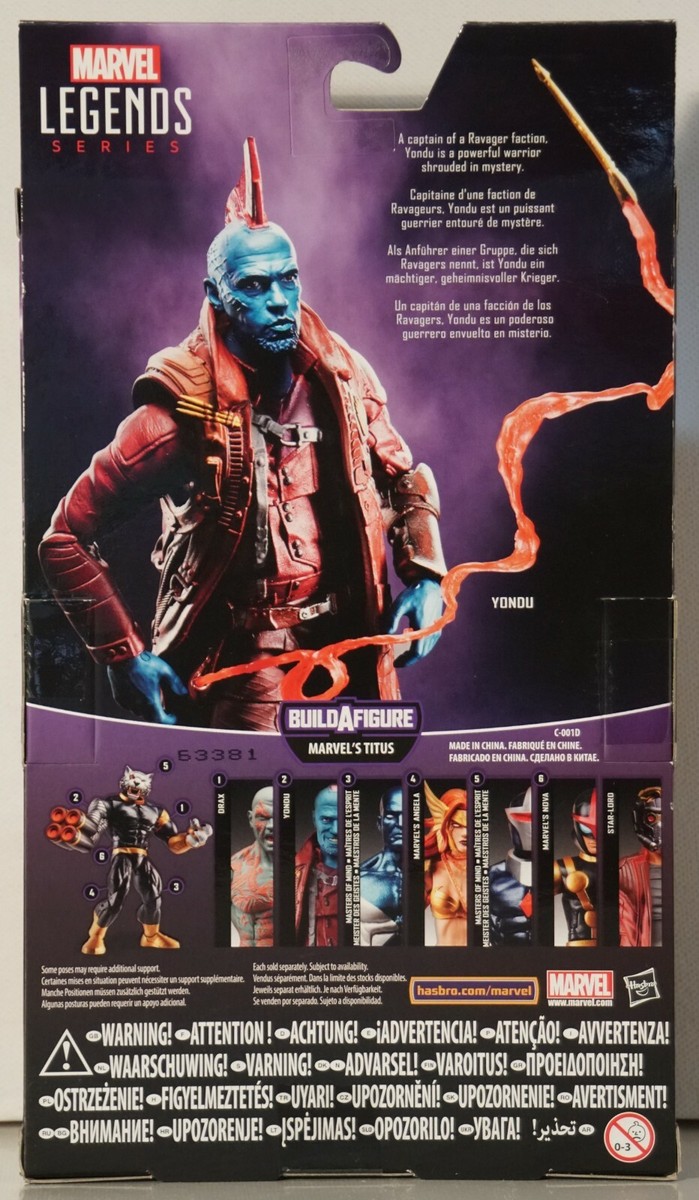 Set di action figure 15 cm Guardiani della Galassia Marvel Legends