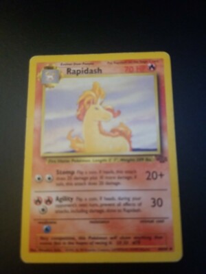 1995 rapidash pokemon card value Rapidash 078/165 - Ponyta - Pokemon 151