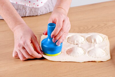 Ravioli Dumpling Maker Formine Set 3 Pezzi Stampo per