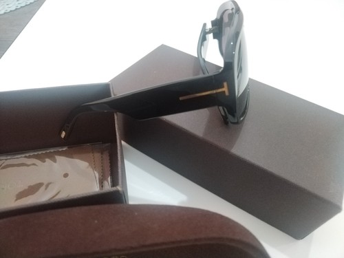 Tom Ford FT 0965 Black Blue Black Lens Sunglasses New no tags - Picture 4 of 4