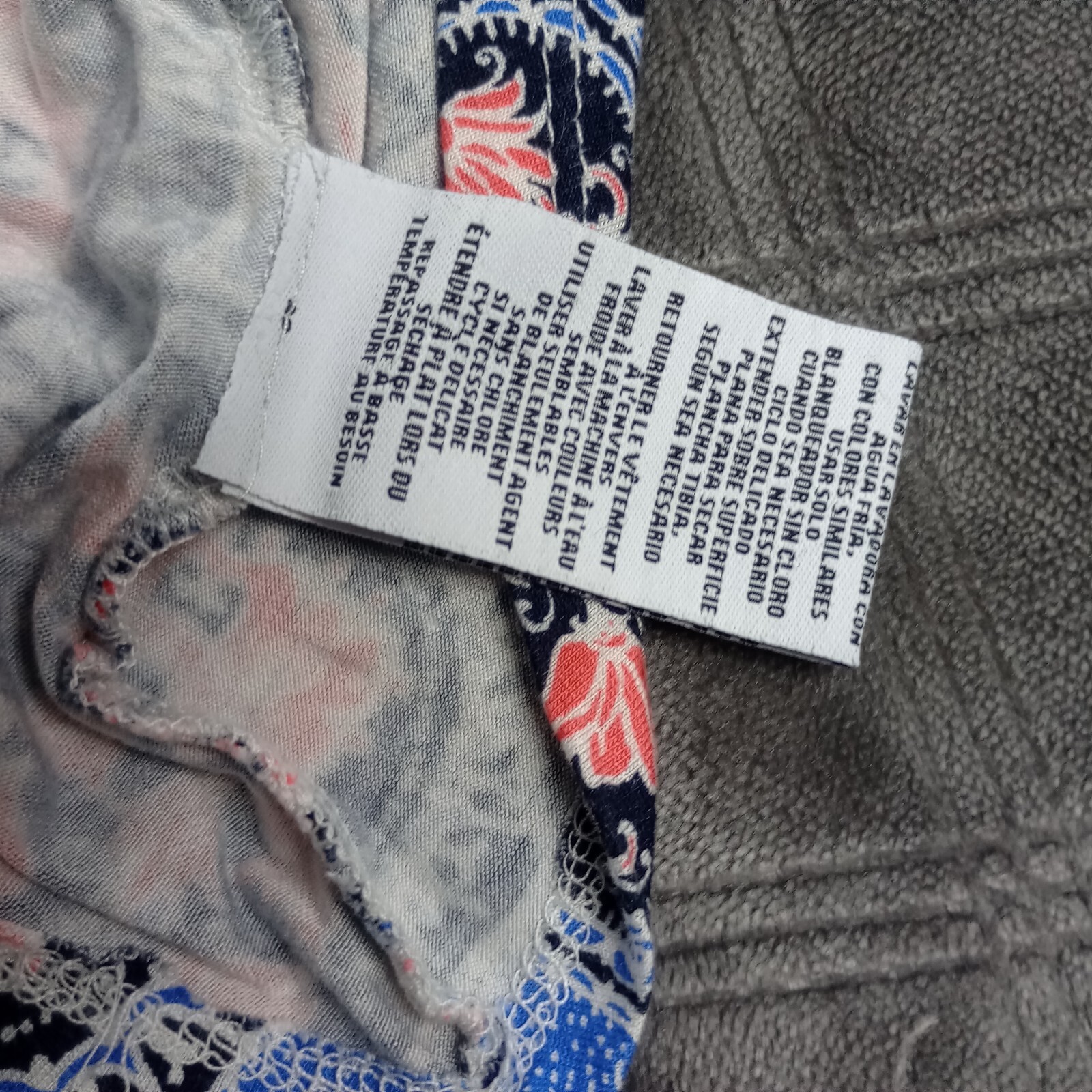 Ruby Rd Womens Petite Sz PXL Pullover Paisley  Ge… - image 5