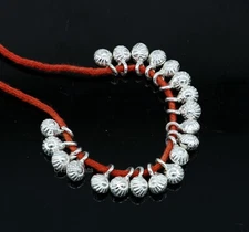 20 pieces jingling bells 925 Sterling silver findings jewelry customization bd20