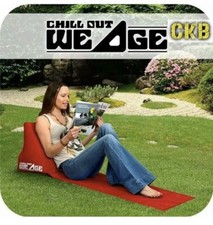 Chill out Portable lounger red