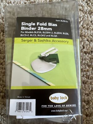 Baby Lock Single Fold Bias Binder 28mm - (NEW)