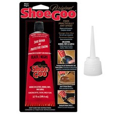Shoe Goo Black 3.7 Oz Footwear Adhesive Repair Protective Coating Nozzle