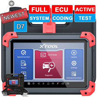2024 XTOOL D7 Auto Car Bi-directional Diagnostic Full System Scanner Coding Tool