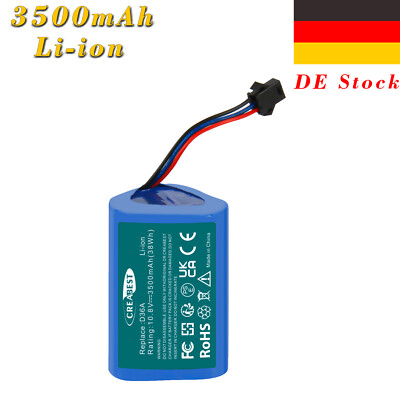 3500mAh 10,8V Li-ion Akku für Ecovacs Deebot DA60-Darfon ZJ1450 Slim 1 Slim 2