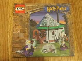 LEGO Harry Potter Set 4707 Hagrid's Hut Minifigs Dumbledore Manual ~ Read